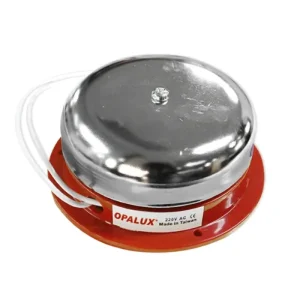 Timbre Industrial Redondo de metal 12"