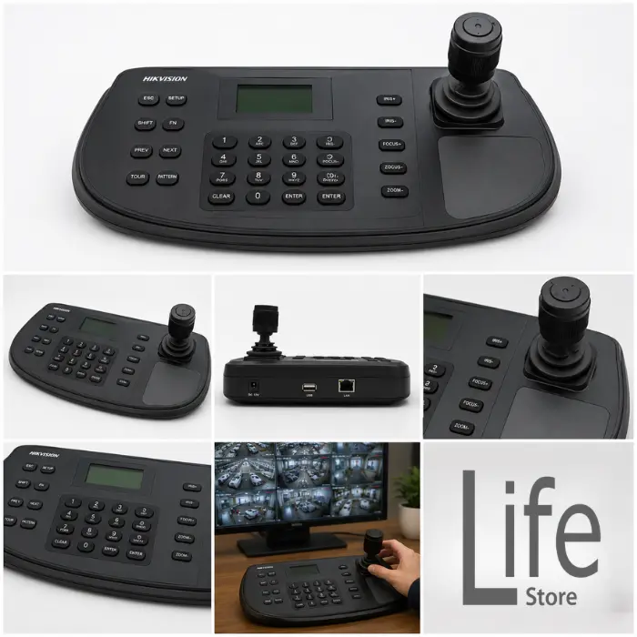 CONTROL TIPO JOYSTICK IP 3D USB PMODELO HIKVISION - Imagen 3