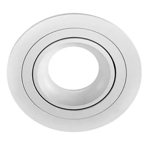 COBERTOR RED DIRIG P/EMP LIGHT 1XGU10 D:8.2XH:2.3CM BLANCO A