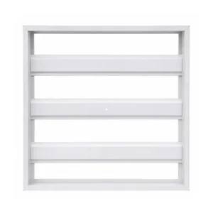 MARCO PARA ADOSAR PANEL LED METALICO 60X60 PINTURA AL HORNO COLOR BLANCO MARCA LIFE 60X60X6.5CM NACIONAL