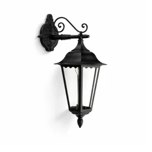 FAROLA POLICARBONATO PARA EXTERIORES TIPO PARED CON ROSCA E27