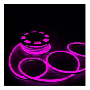CINTA NEÓN POR ROLLO DE 50METROS - 220V -2835-120LED5MM ROSADO