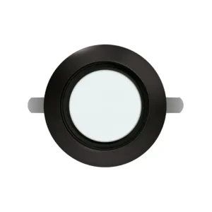 PANEL DE EMBUTIR 15W NEGRO 1000LM 6500K