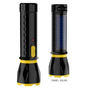 LAMPARA SOLAR LED RECARGABLE "OPALUX" 2W 220V PLEGABLE