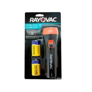 RAYOVAC LINTERNA 25 LUM 2D