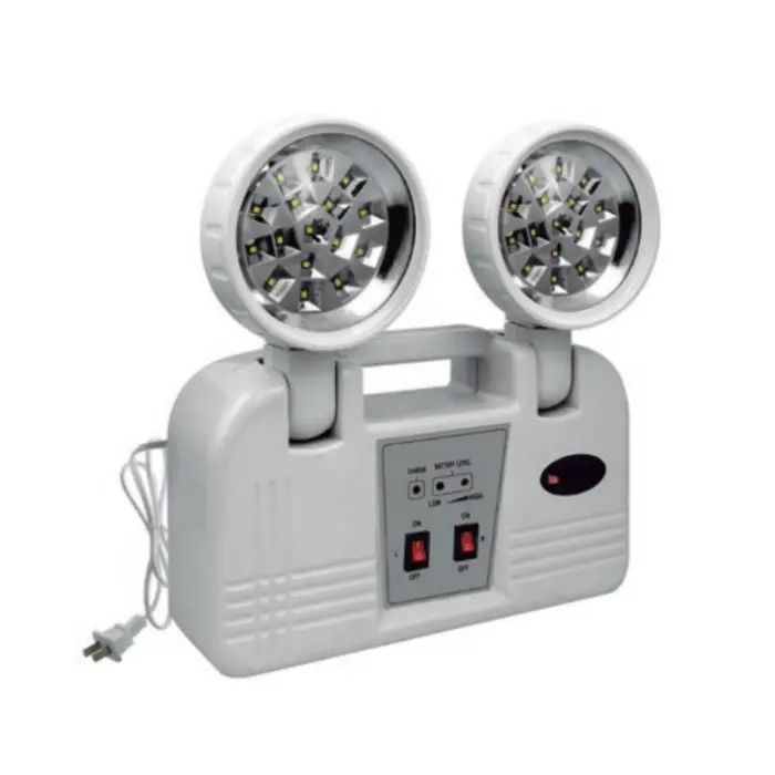 LUZ DE EMERGENCIA 4W(2X2W) 32SMD LED 6500K 280LM IP20 08 HORAS