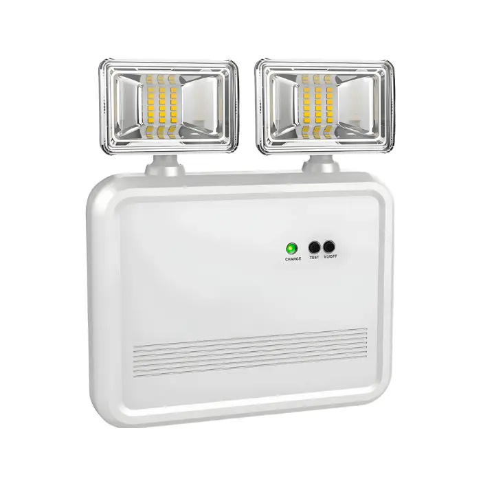 LUMINARIA DE EMERGENCIA 12W 1500LM 36 LEDS 9 HRS LUZ BLANCA IP65 25,000 HRS