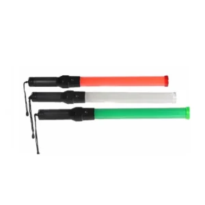 VARA DE SEGURIDAD LED PROFESIONAL AST RECARGABLE LED ROJO 54CM