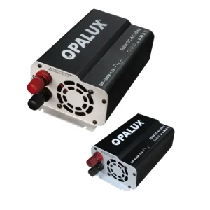 INVERSOR DE VOLTAJE "OPALUX" DE ONDA MODIFICADA 600W 12V MASTERX16