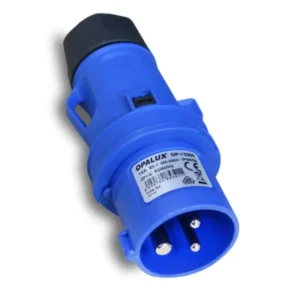 ENCHUFE AÉREO "OPALUX" IP54 2P + T 32A 200-250V