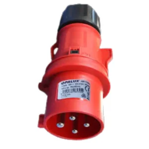 ENCHUFE AÉREO "OPALUX" IP54 3P + T 16A 380-415V