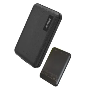 POWER BANK PORTATIL "OPALUX" 5000MAH CON CARGA RAPIDA 18.5W USB-A Y USB-C