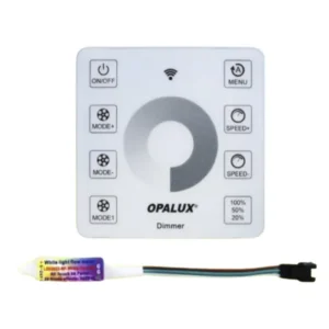 CONTROLADOR PARA CINTA LED TOUCH UN SOLO COLOR "OPALUX"  MASTERX250