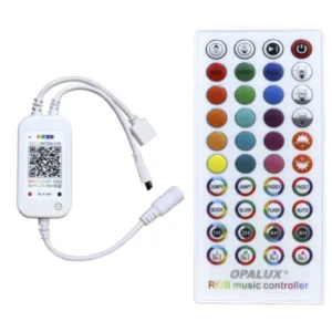 CONTROLADOR RGB "OPALUX"  CON APLICATIVO  MASTERX100