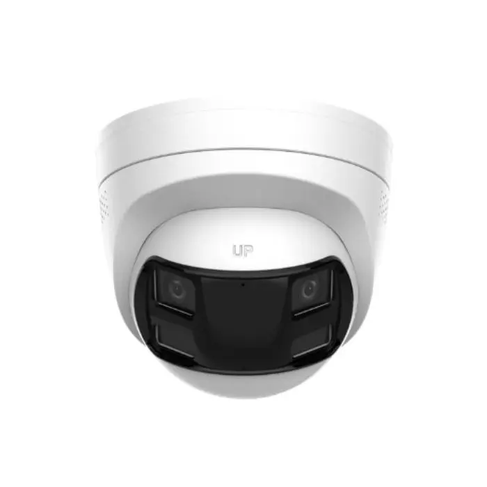 CAMARA TURRET IP 6MP DOBLE LENTE 180° 2.8MM SMART HYBRID LIGHT IR30M
