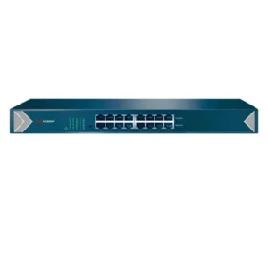 SWITCH 16 PUERTOS GIGABIT 10/100/1000 MBPS METALICO HIKVISION