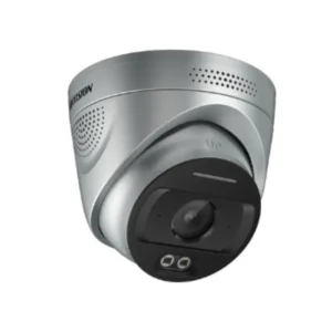 CAMARA DOMO IP 4MP TURRET CON DETECCION DE LLAMA + IA FUEGO IP67 2.8MM IR 30M GRIS