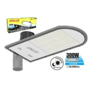 LUMINARIA P/PASTORAL 300W PRO "OPALUX" 6500K LUZ BLANCA 54000LM