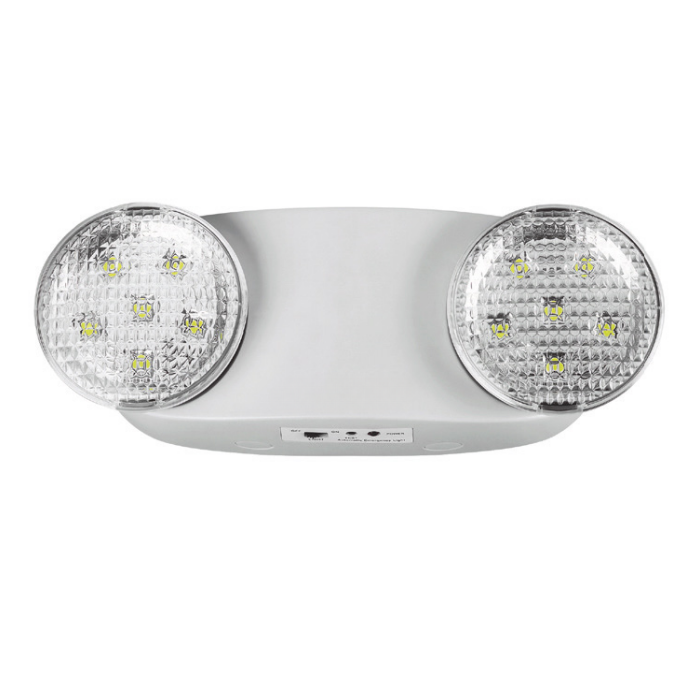 LAMPARA DE EMERGENCIA LED 6W (2x3W) 500LM LUZ BLANCA 6500K IP20 100-240V 50,000 HRS