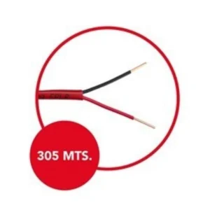 CABLE FPLR 2X18 UL CONTRA INCENDIO SIN BLINDAJE TRENZADO X305M